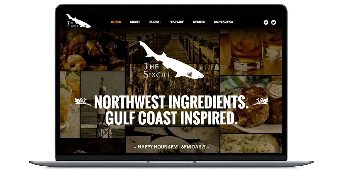 Restaurant Responsive WordPress Website cover image