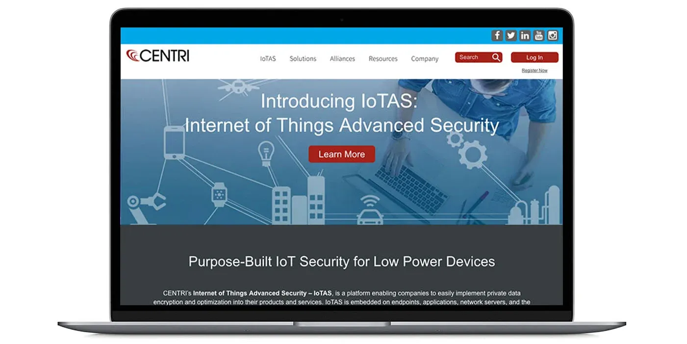 Technology Company Website cover image